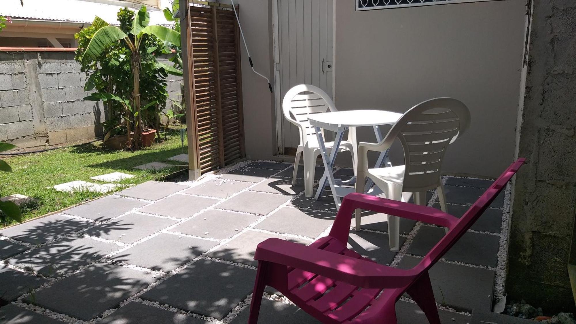 شقة Agreable F2, Jardin, Garage, Fibre, Clim Ch فورت-دو-فرانس المظهر الخارجي الصورة