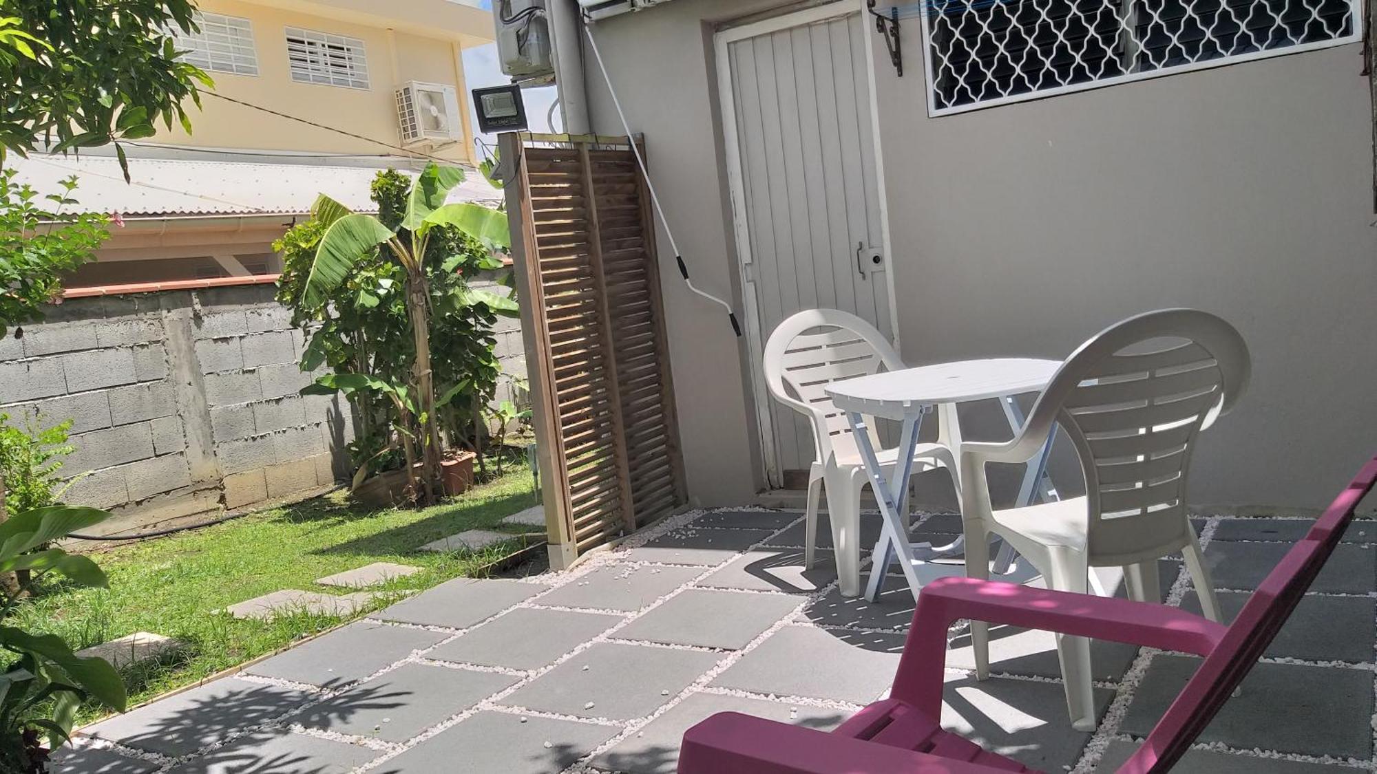 شقة Agreable F2, Jardin, Garage, Fibre, Clim Ch فورت-دو-فرانس المظهر الخارجي الصورة